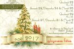 Flyer Noël 2017 • © Antibes Antiquités Brocante & Collections Rares • antibesantiquitesbrocante.fr